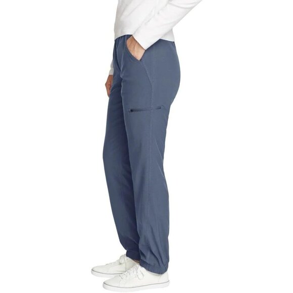 Eddie Bauer Women's Fleece Lined Pants StormRepel UPF 50+ (Blue, 4) - Picture 2 of 6